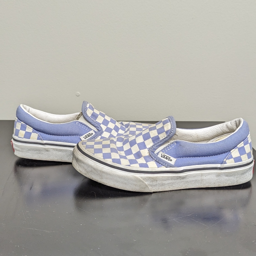 Vans Classic Slip-on Kids Checkered Shoes